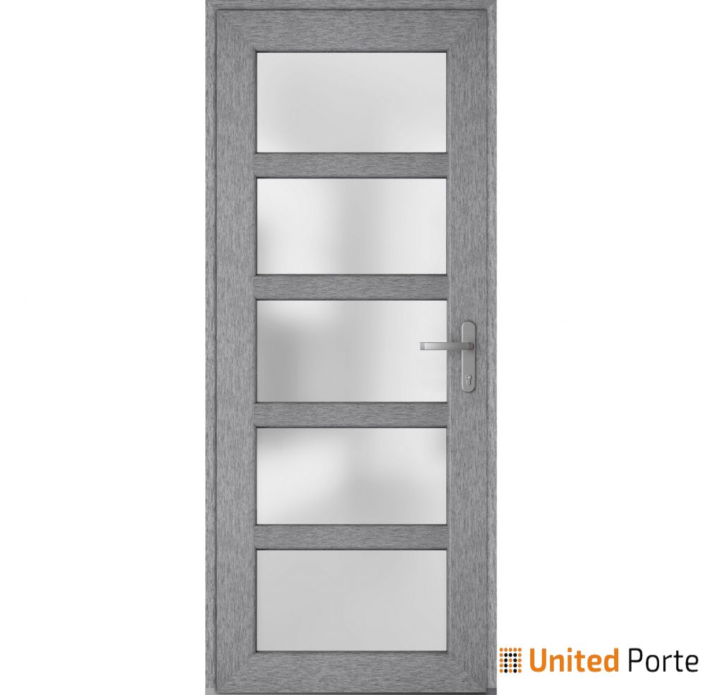 Front Exterior Prehung Fiber Glass Door with Frosted Glass | Commercial and Residential Doors | Buy Doors Online
