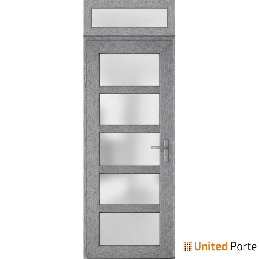 Front Exterior Prehung Fiber Glass Door with Frosted Glass | Commercial and Residential Doors | Buy Doors Online