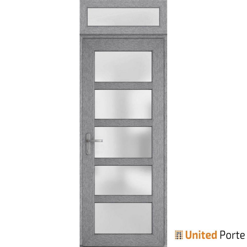 Front Exterior Prehung Fiber Glass Door with Frosted Glass | Commercial and Residential Doors | Buy Doors Online