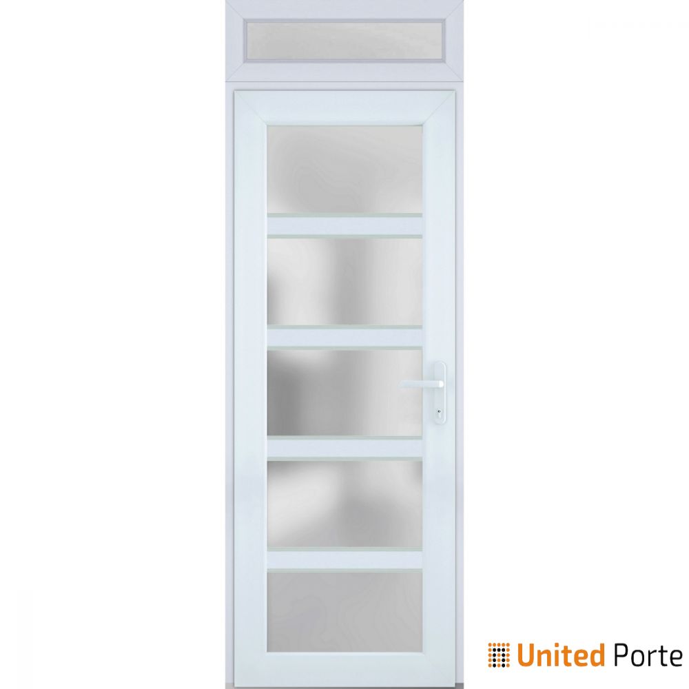 Front Exterior Prehung Fiber Glass Door with Frosted Glass | Commercial and Residential Doors | Buy Doors Online
