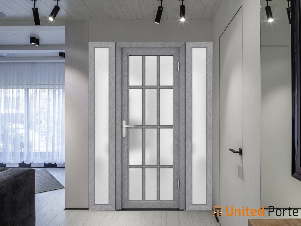 Front Exterior Prehung Fiber Glass Door with Frosted Glass | Commercial and Residential Doors | Buy Doors Online