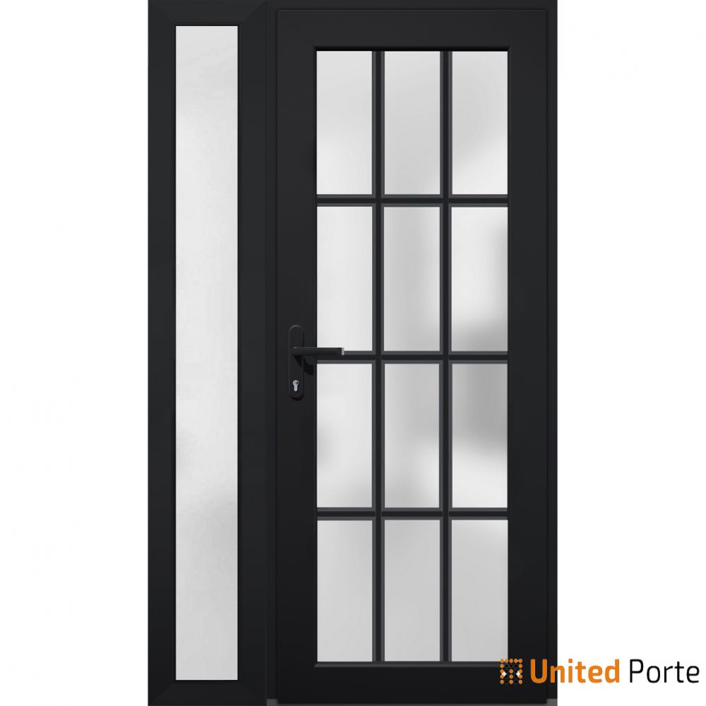 Front Exterior Prehung Fiber Glass Door with Frosted Glass | Commercial and Residential Doors | Buy Doors Online
