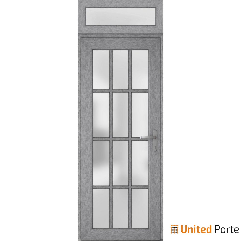 Front Exterior Prehung Fiber Glass Door with Frosted Glass | Commercial and Residential Doors | Buy Doors Online