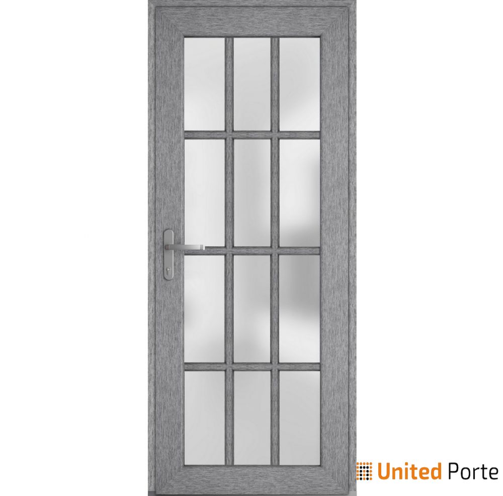 Front Exterior Prehung Fiber Glass Door with Frosted Glass | Commercial and Residential Doors | Buy Doors Online