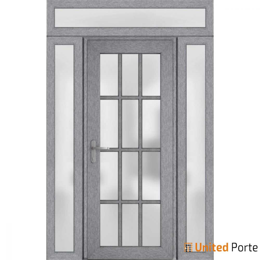Front Exterior Prehung Fiber Glass Door with Frosted Glass | Commercial and Residential Doors | Buy Doors Online