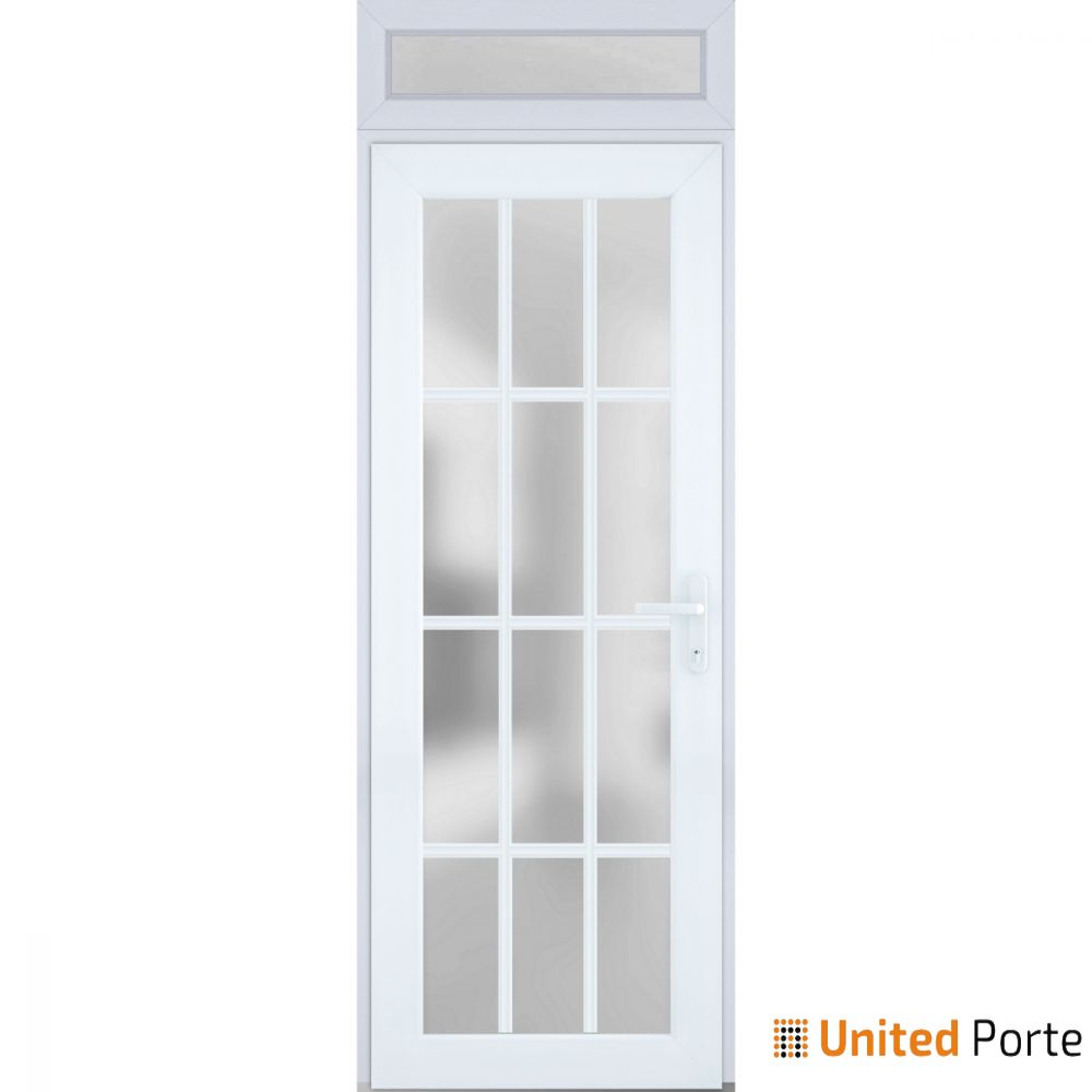 Front Exterior Prehung Fiber Glass Door with Frosted Glass | Commercial and Residential Doors | Buy Doors Online