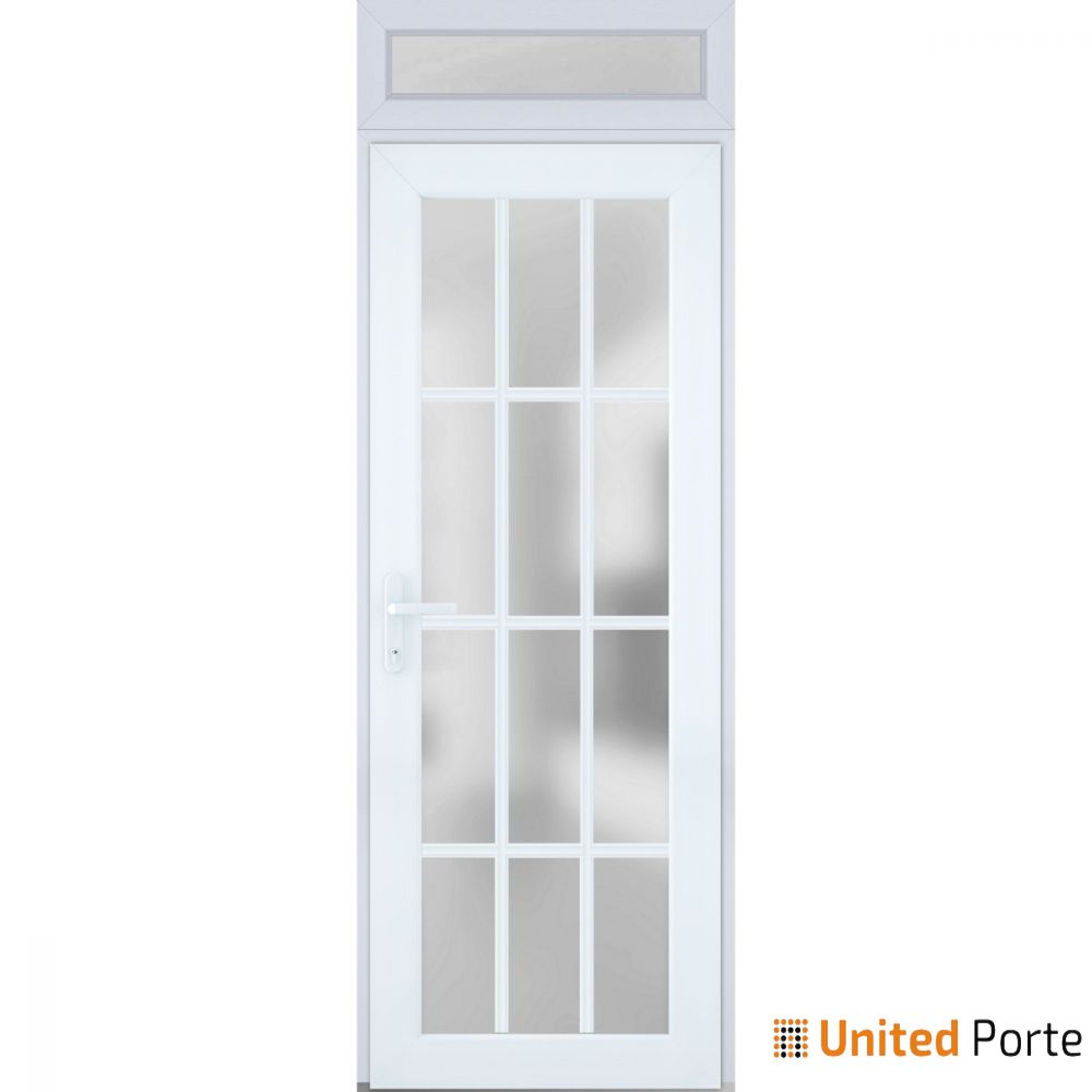 Front Exterior Prehung Fiber Glass Door with Frosted Glass | Commercial and Residential Doors | Buy Doors Online