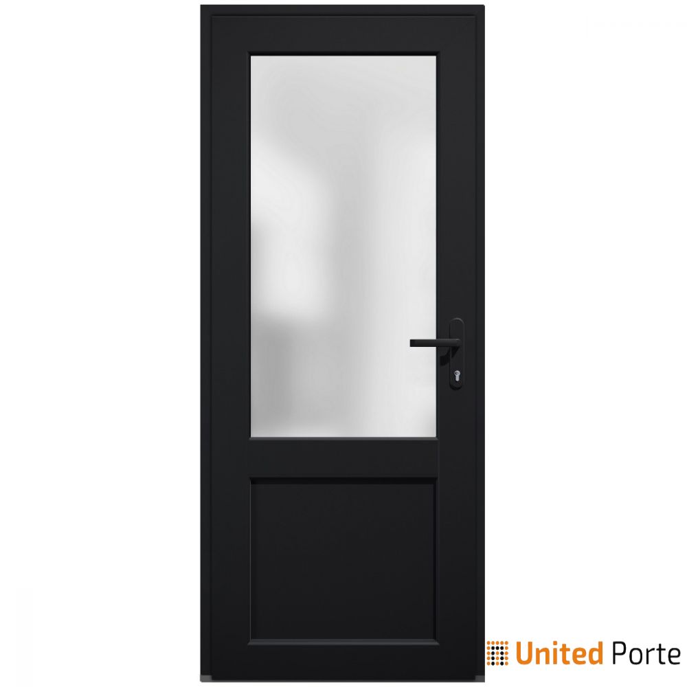 Front Exterior Prehung Fiber Glass Door with Frosted Glass | Commercial and Residential Doors | Buy Doors Online