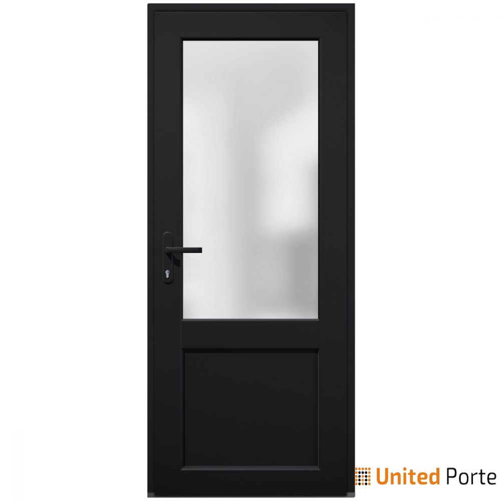 Front Exterior Prehung Fiber Glass Door with Frosted Glass | Commercial and Residential Doors | Buy Doors Online