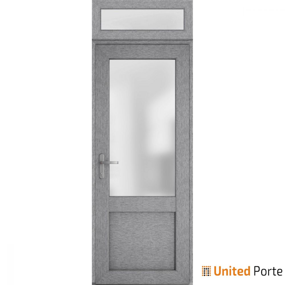 Front Exterior Prehung Fiber Glass Door with Frosted Glass | Commercial and Residential Doors | Buy Doors Online