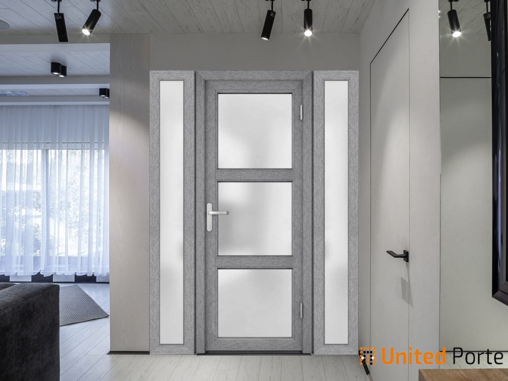 Front Exterior Prehung Fiber Glass Door Frosted Glass | Commercial and Residential Doors | Buy Doors Online