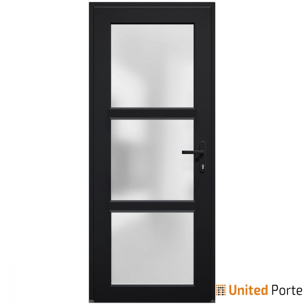 Front Exterior Prehung Fiber Glass Door Frosted Glass | Commercial and Residential Doors | Buy Doors Online