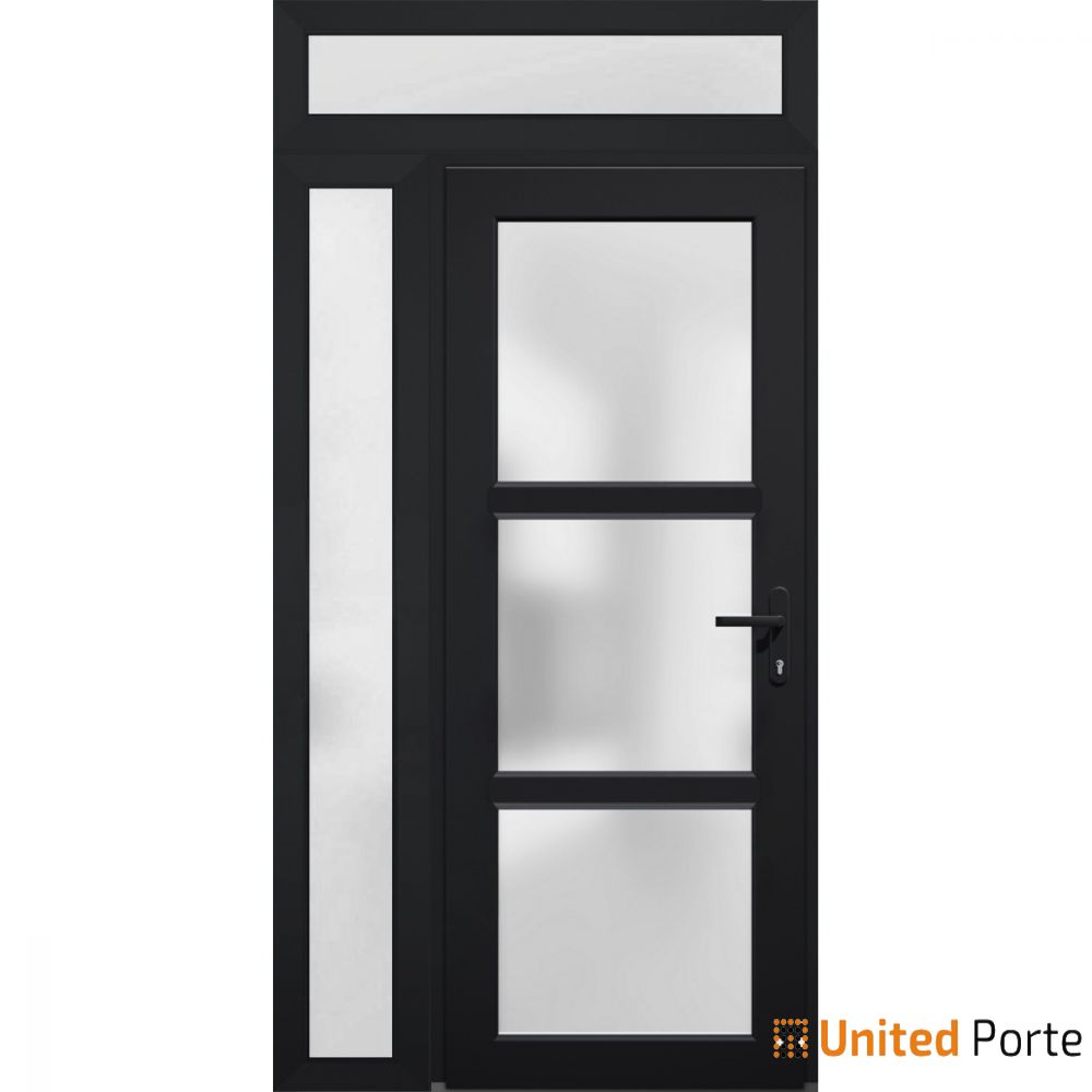 Front Exterior Prehung Fiber Glass Door Frosted Glass | Commercial and Residential Doors | Buy Doors Online
