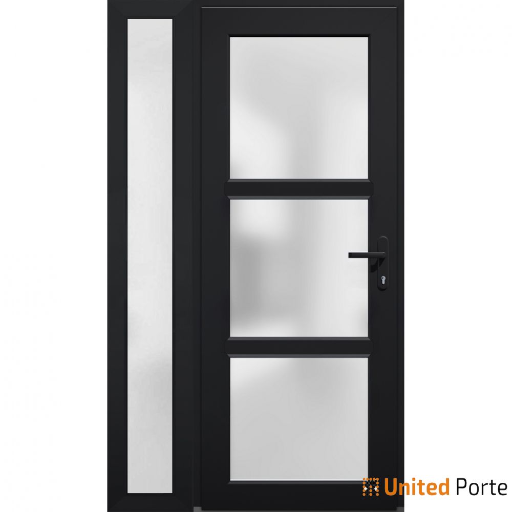 Front Exterior Prehung Fiber Glass Door Frosted Glass | Commercial and Residential Doors | Buy Doors Online