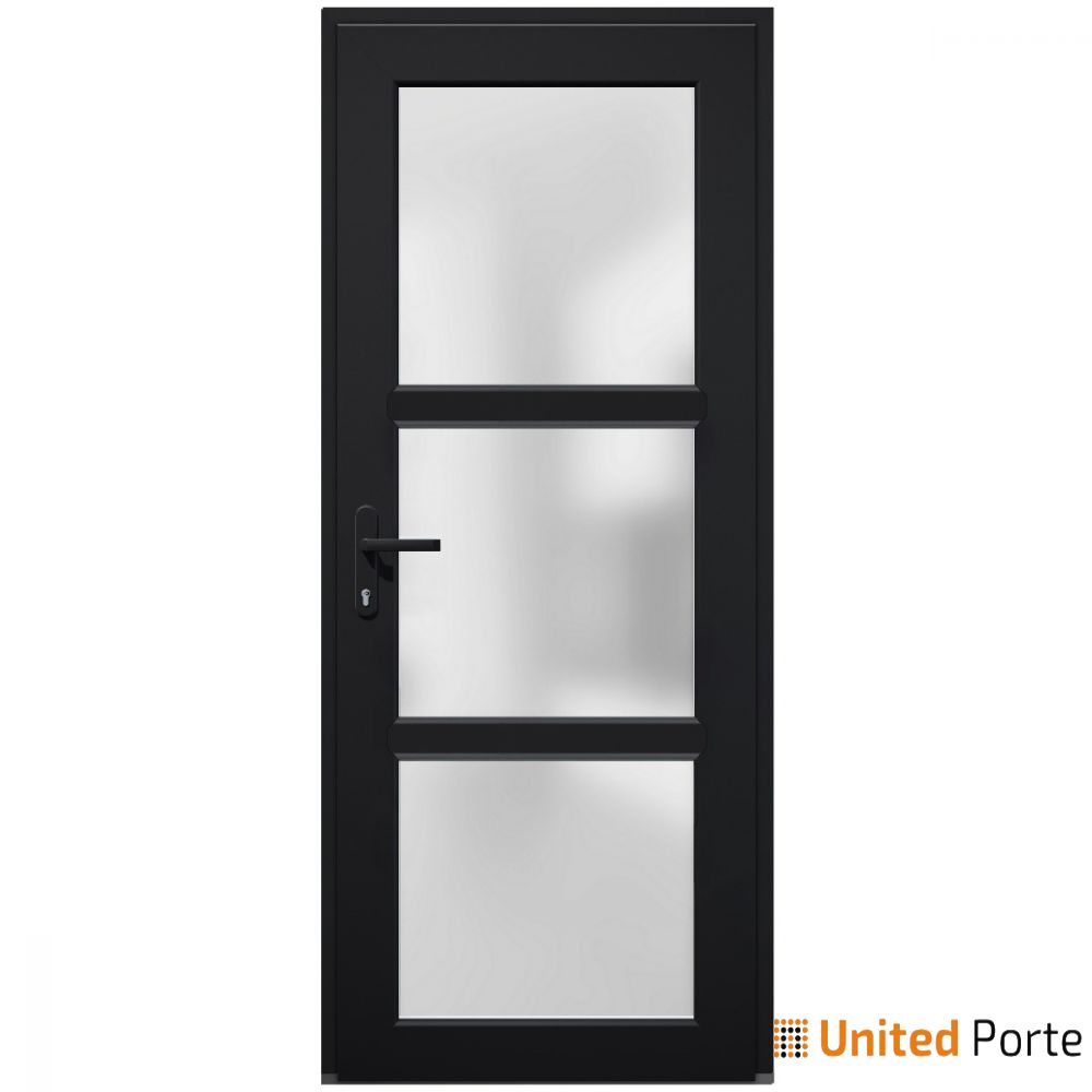 Front Exterior Prehung Fiber Glass Door Frosted Glass | Commercial and Residential Doors | Buy Doors Online