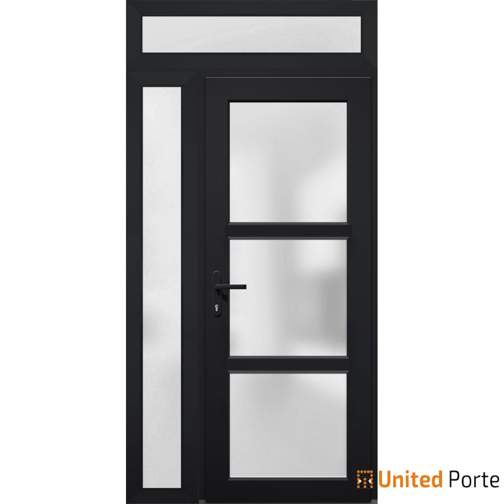 Front Exterior Prehung Fiber Glass Door Frosted Glass | Commercial and Residential Doors | Buy Doors Online