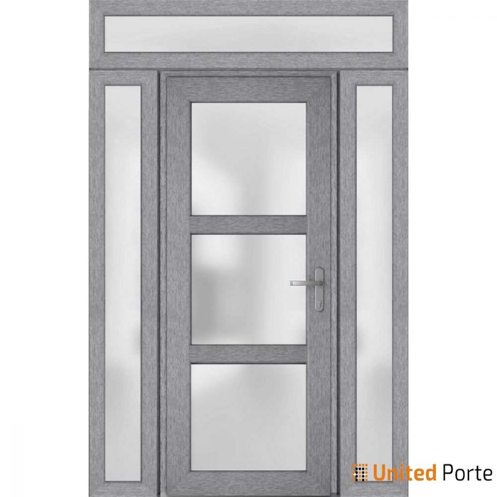Front Exterior Prehung Fiber Glass Door Frosted Glass | Commercial and Residential Doors | Buy Doors Online