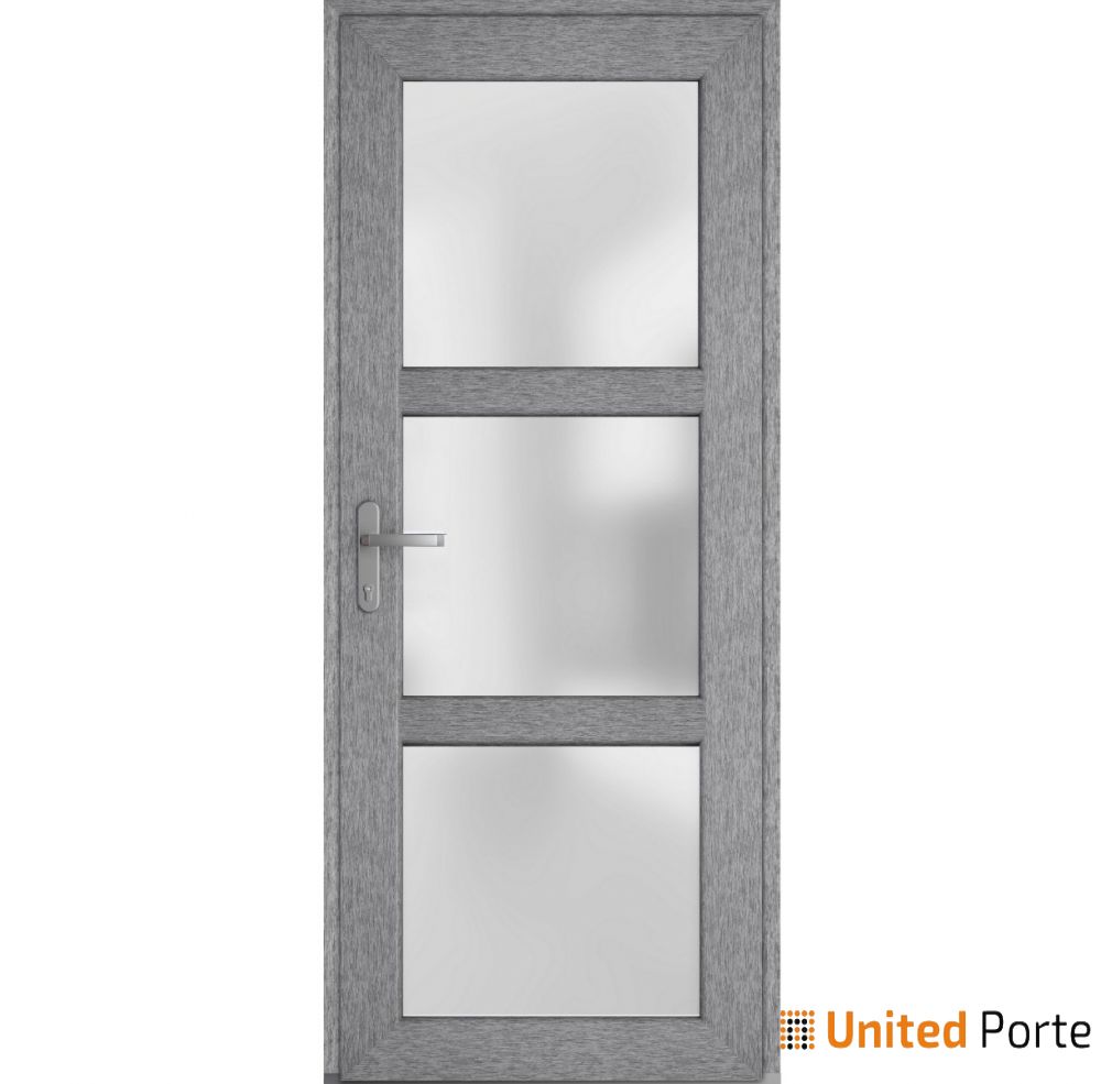 Front Exterior Prehung Fiber Glass Door Frosted Glass | Commercial and Residential Doors | Buy Doors Online