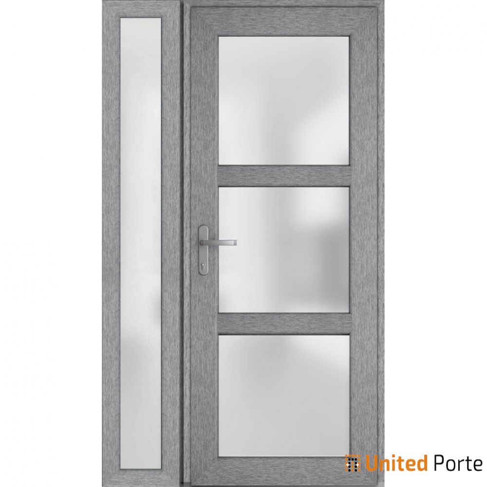 Front Exterior Prehung Fiber Glass Door Frosted Glass | Commercial and Residential Doors | Buy Doors Online