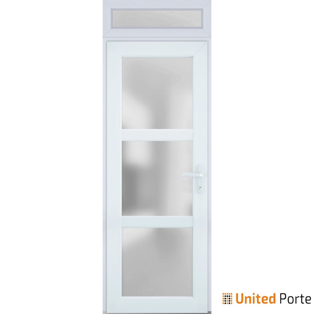 Front Exterior Prehung Fiber Glass Door Frosted Glass | Commercial and Residential Doors | Buy Doors Online