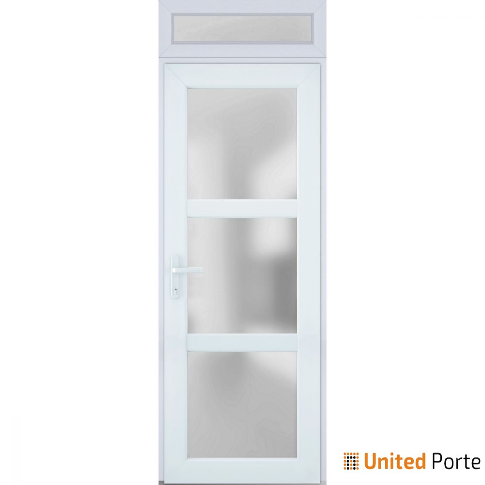 Front Exterior Prehung Fiber Glass Door Frosted Glass | Commercial and Residential Doors | Buy Doors Online