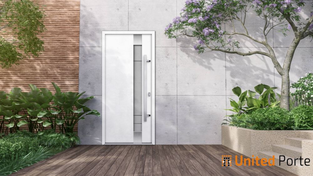 Front Exterior Prehung Steel Door | Single Modern Painted Door | Buy Doors Online