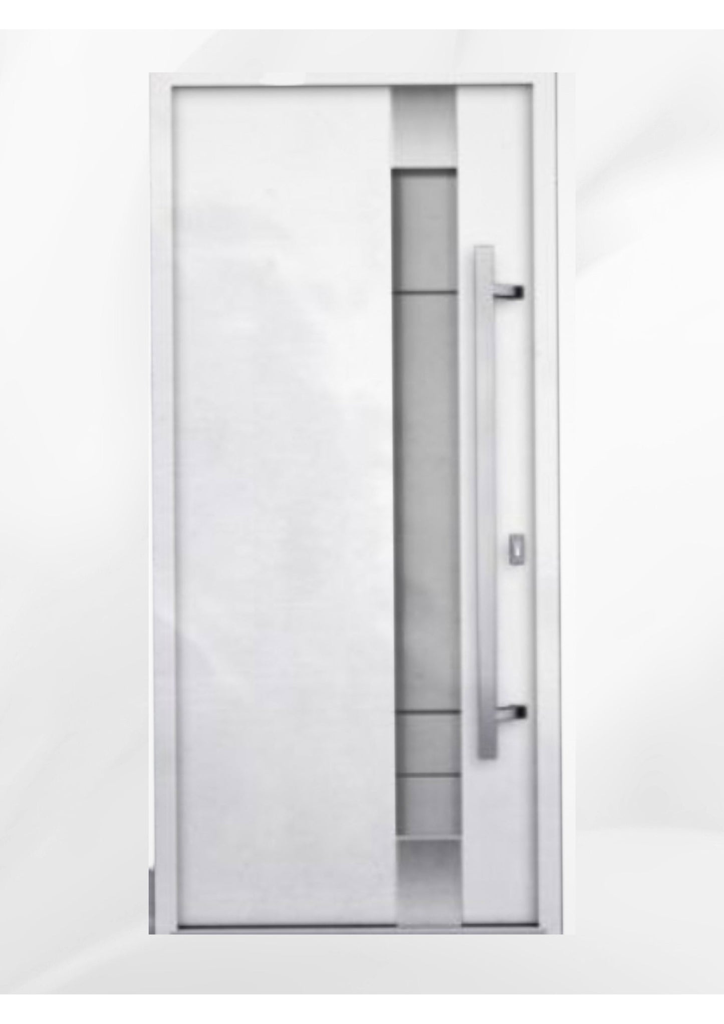 Front Exterior Prehung Steel Door | Single Modern Painted Door | Buy Doors Online