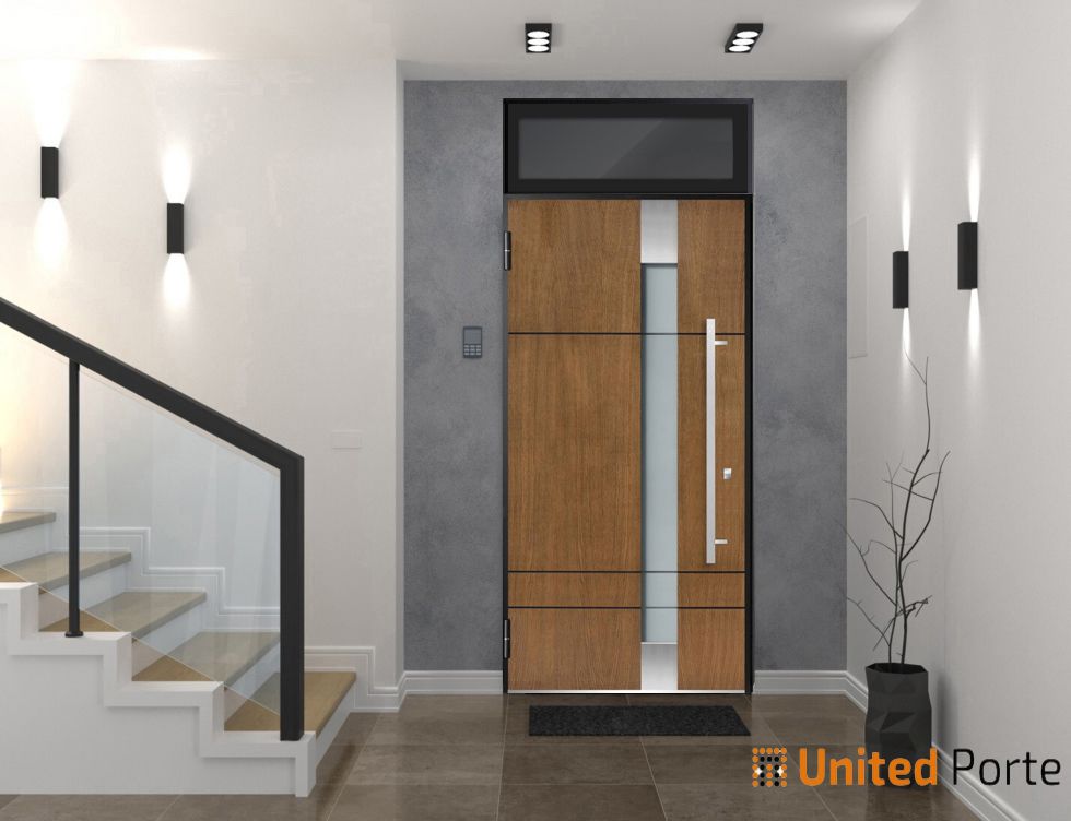 Front Exterior Prehung Steel Door | Single Modern Painted Door | Buy Doors Online