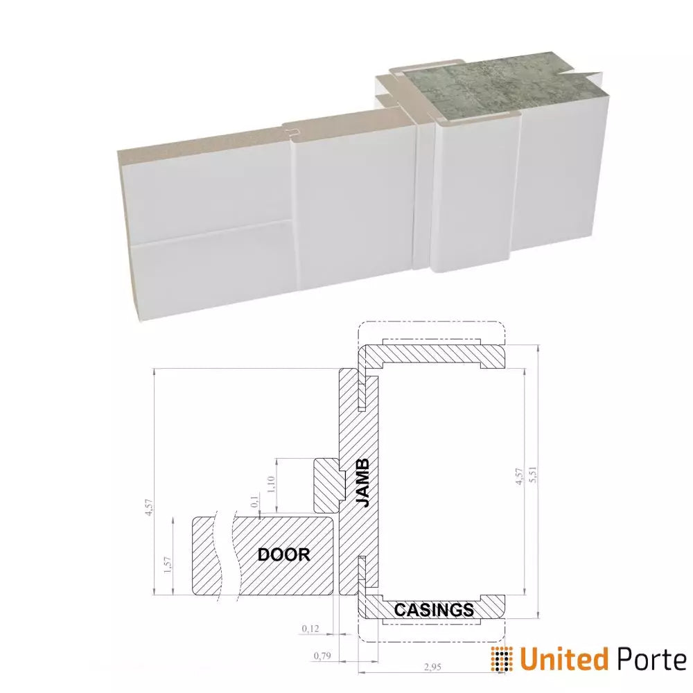 French Panel Lite Door with Hardware | Bathroom Bedroom Interior Sturdy Doors | Buy Doors Online