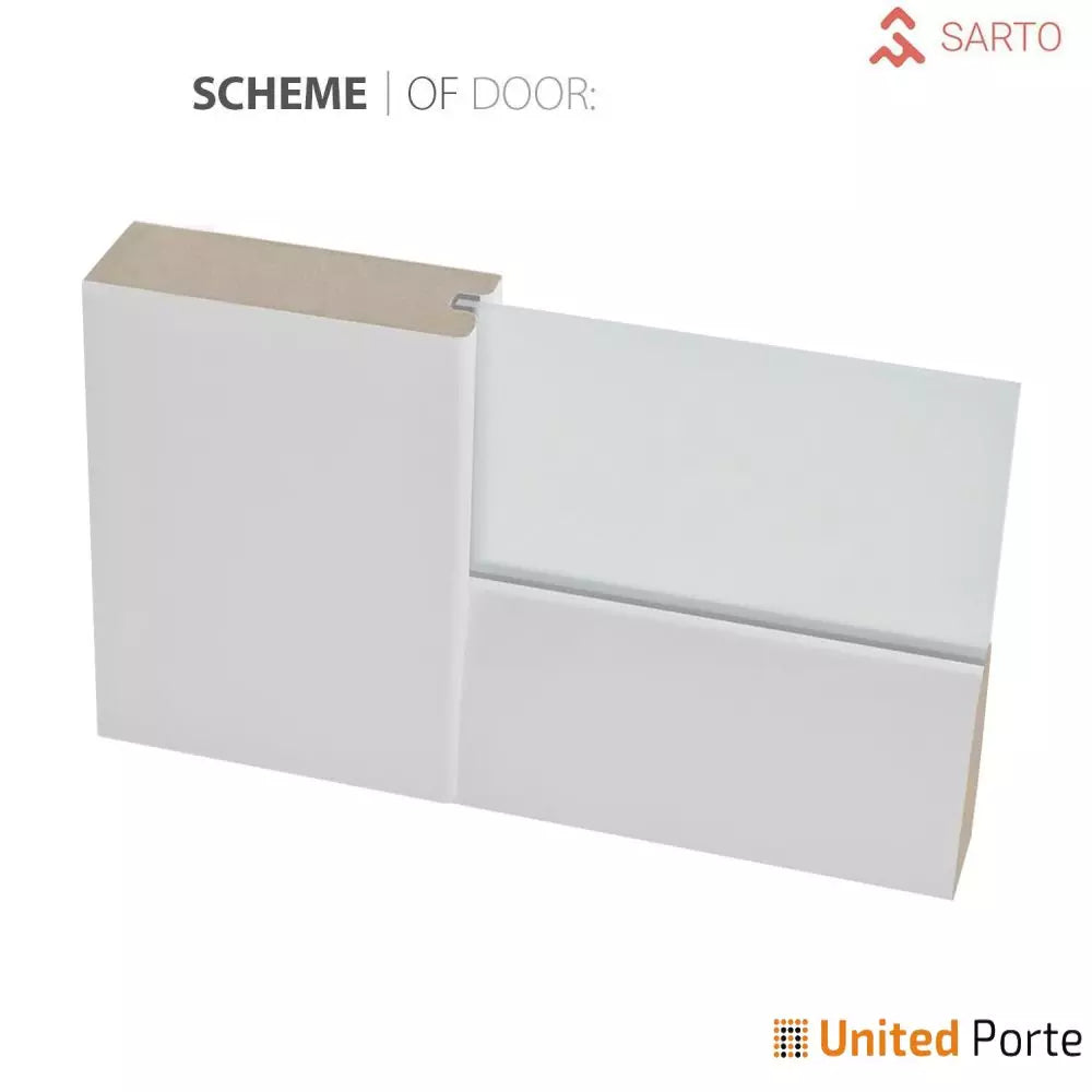Sliding Closet Bypass Doors with Frosted Opaque Glass | Kitchen Lite Wooden Solid Bedroom Wardrobe Doors | Buy Doors Online