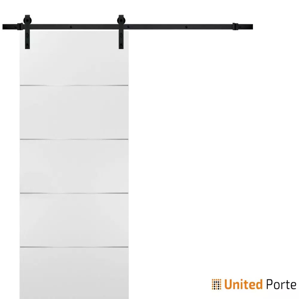 Modern Interior Sliding Barn Door with Hardware | Solid Panel Interior Doors | Buy Doors Online