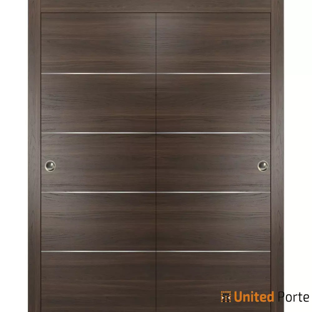 Modern Interior Sliding Closet Bypass Door with Hardware | Solid Panel Interior Doors | Buy Doors Online