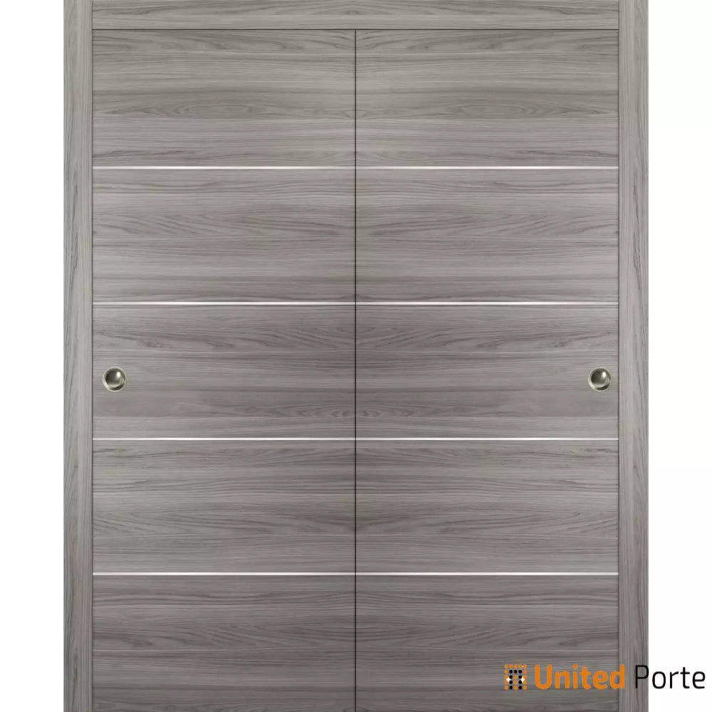 Modern Interior Sliding Closet Bypass Door with Hardware | Solid Panel Interior Doors | Buy Doors Online