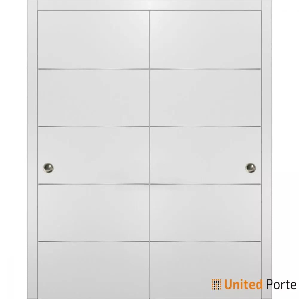 Modern Interior Sliding Closet Bypass Door with Hardware | Solid Panel Interior Doors | Buy Doors Online