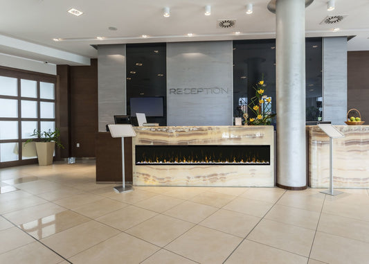 Built-in Linear Electric Fireplace | Dimplex - 100" IgniteXL