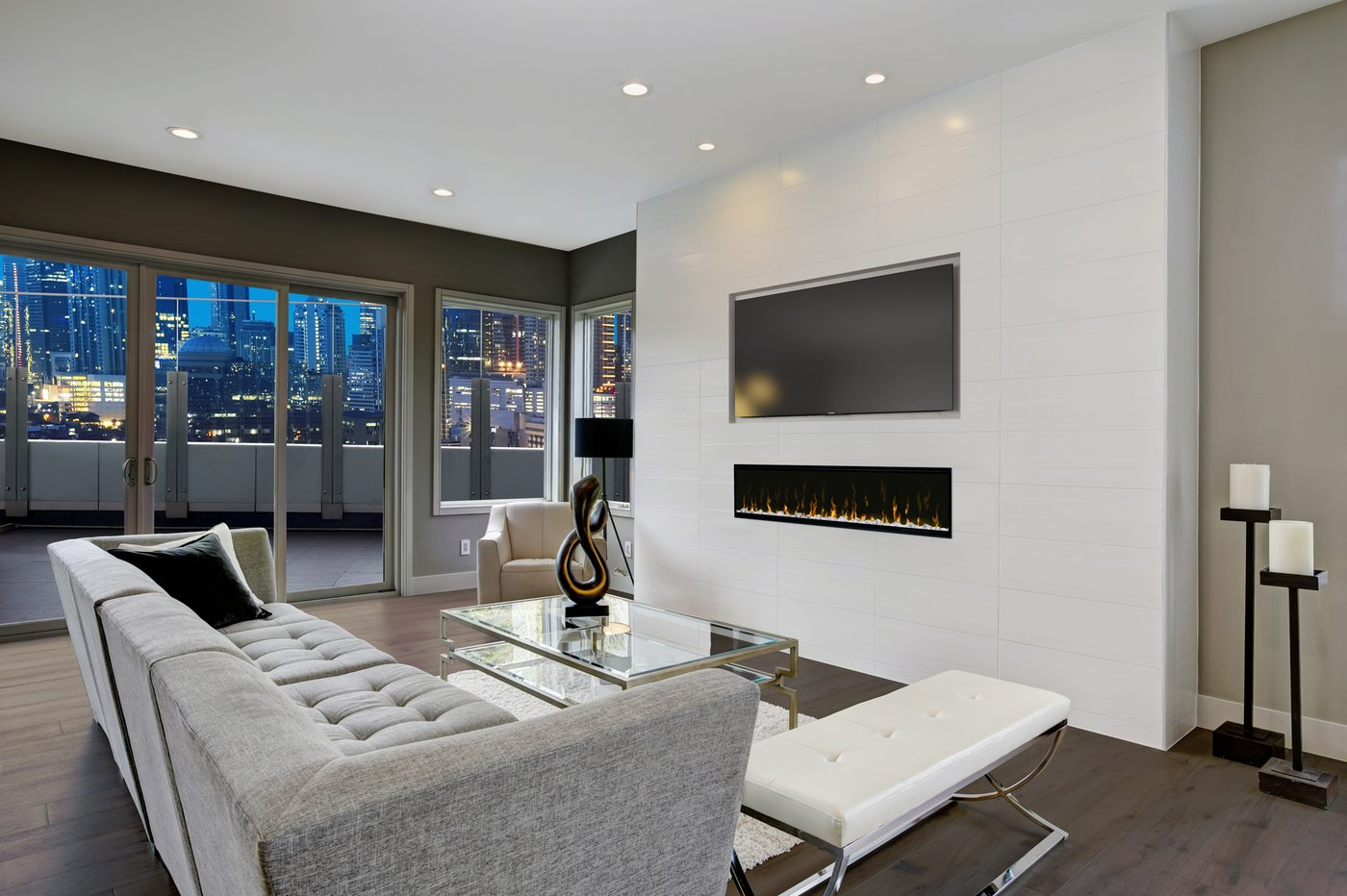 Built-in Linear Electric Fireplace | Dimplex - 60" IgniteXL