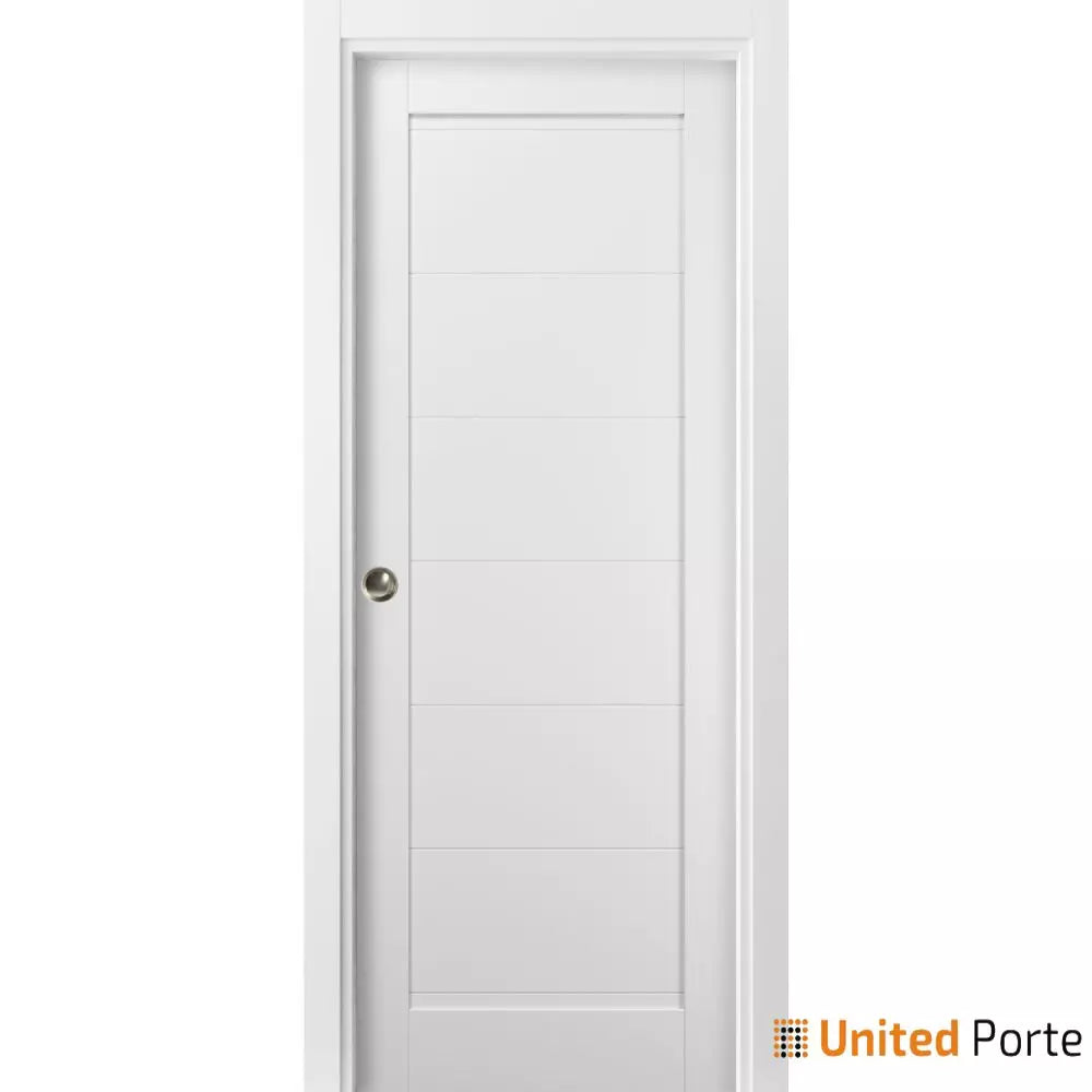 Panel Pocket Door with Frames | Solid Wood Interior Doors I Buy Doors Online