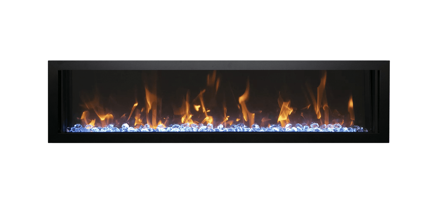 Symmetry Xtra Slim Smart Electric Fireplace | Amantii | Wifi Enabled | Buy Fireplaces Online
