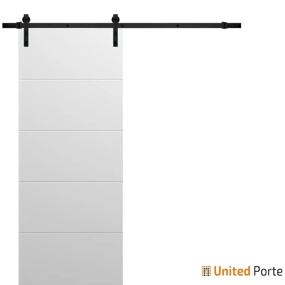 Sliding Barn Door with Decorative Panels | Modern Solid Panel Interior Doors | Buy Doors Online