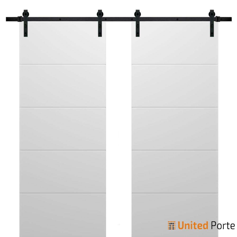 Sliding Barn Door with Decorative Panels | Modern Solid Panel Interior Doors | Buy Doors Online