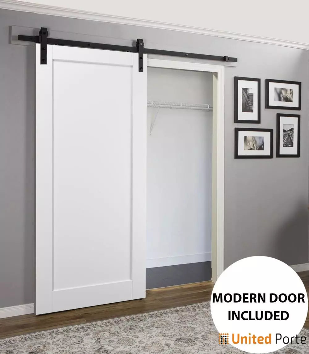 Sliding Barn Door with Hardware | Wooden Solid Panel Interior Doors | Buy Doors Online