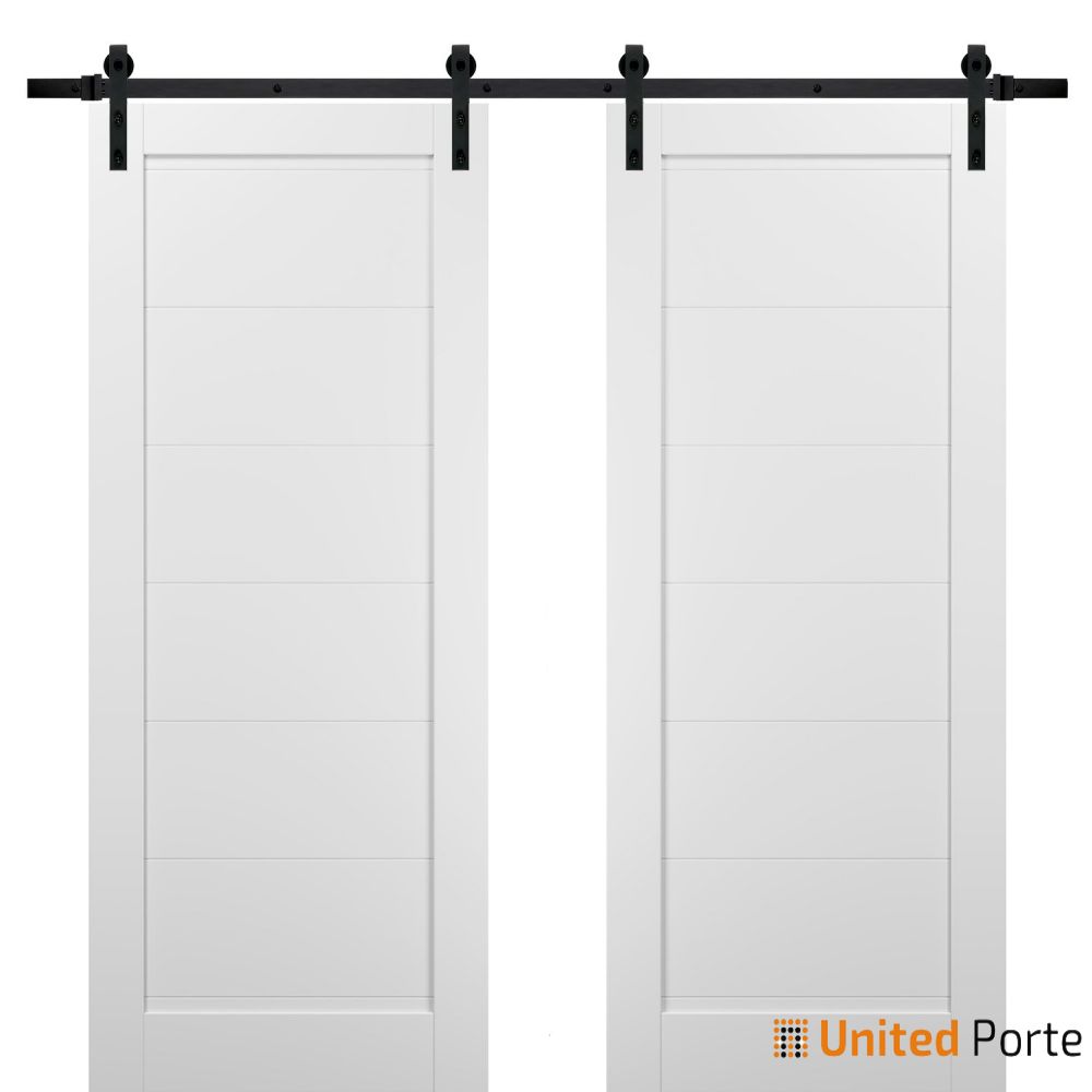 Sliding Barn Door with Hardware | Kitchen Wooden Solid Panel Interior Door I Buy Doors Online
