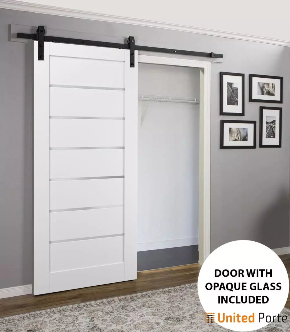 Sliding Barn Door with Hardware | Lite Wooden Solid Panel Interior Doors | Buy Doors Online