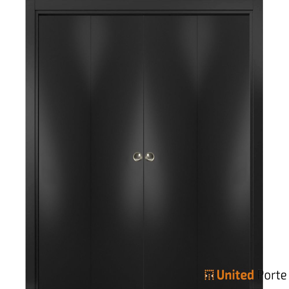 Sliding Closet Bi-fold Door with Frames | Wood Solid Bedroom Wardrobe Doors | Buy Doors Online