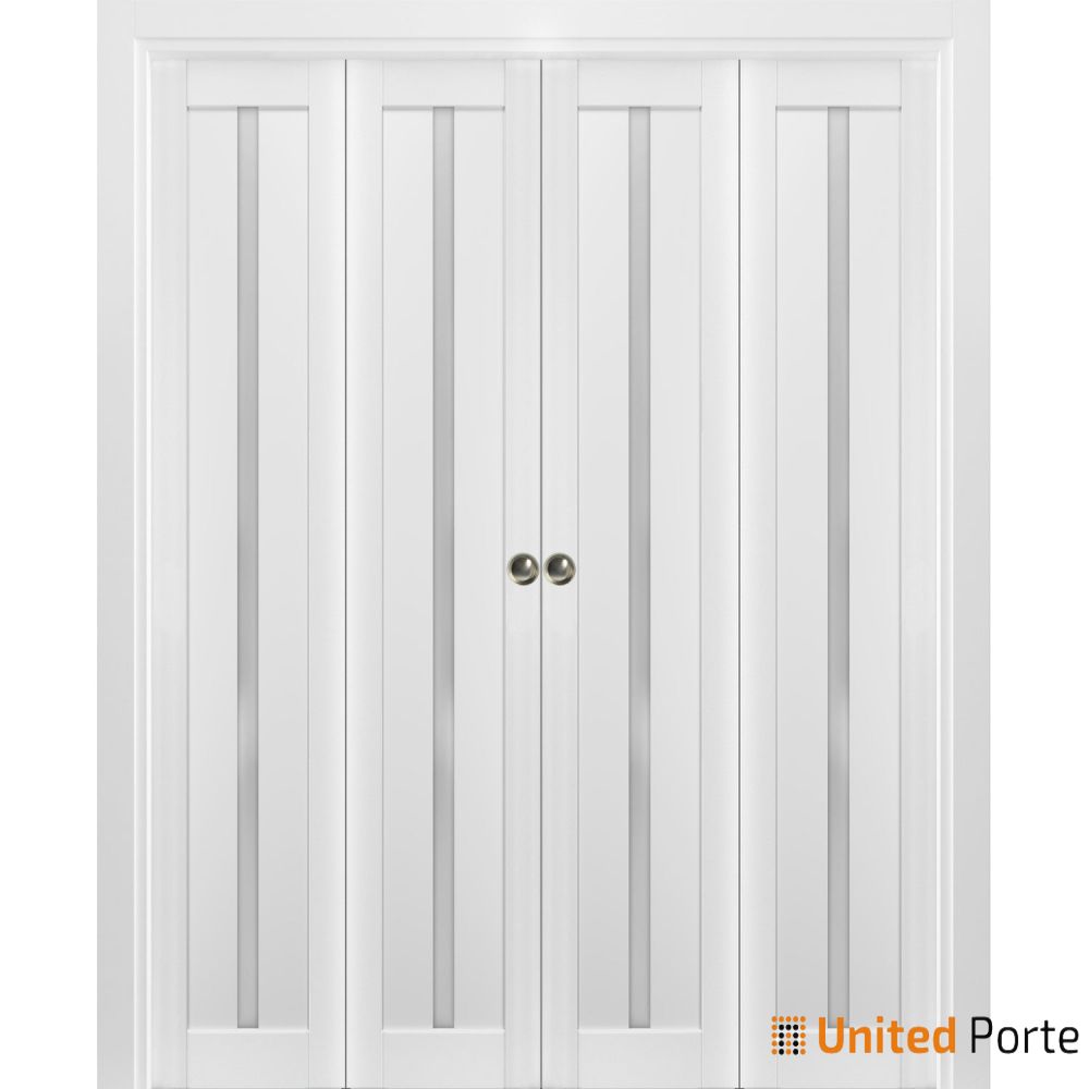 Sliding Closet Bi-fold Door with Frames | Wood Solid Bedroom Wardrobe Doors | Buy Doors Online