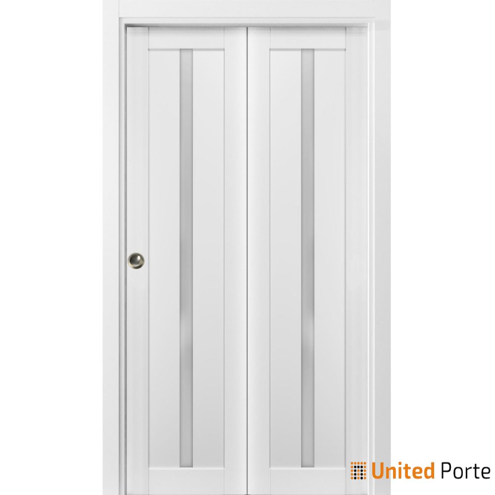 Sliding Closet Bi-fold Door with Frames | Wood Solid Bedroom Wardrobe Doors | Buy Doors Online