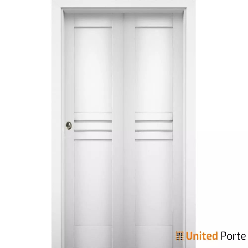 Sliding Closet Bi-fold Doors with Hardware| Wood Solid Bedroom Wardrobe Doors | Buy Doors Online