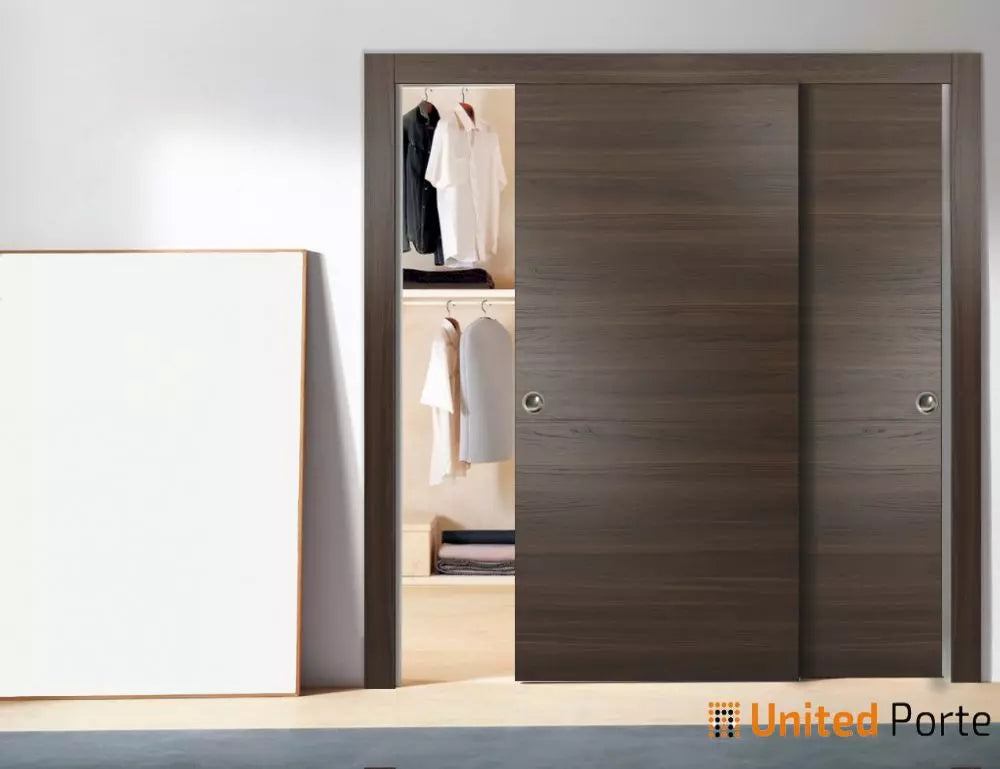 Sliding Closet Bypass Door with Frames | Wood Solid Bedroom Wardrobe Doors | Buy Doors Online