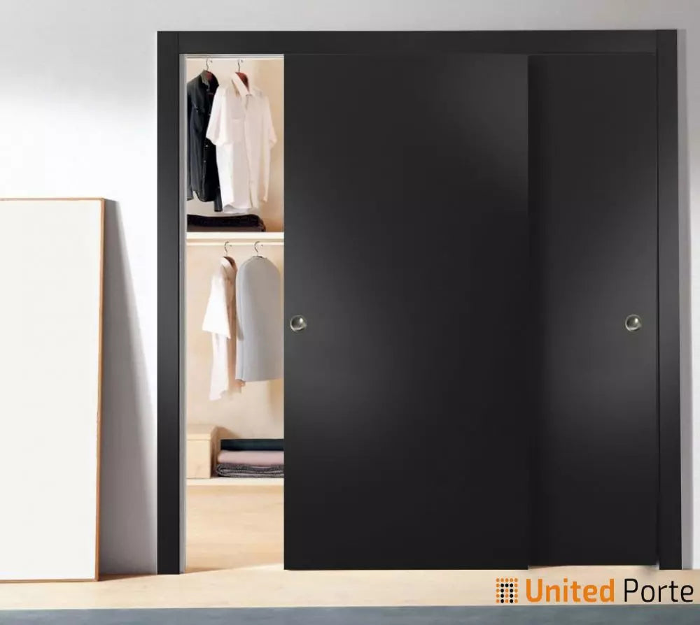 Sliding Closet Bypass Door with Frames | Wood Solid Bedroom Wardrobe Doors | Buy Doors Online