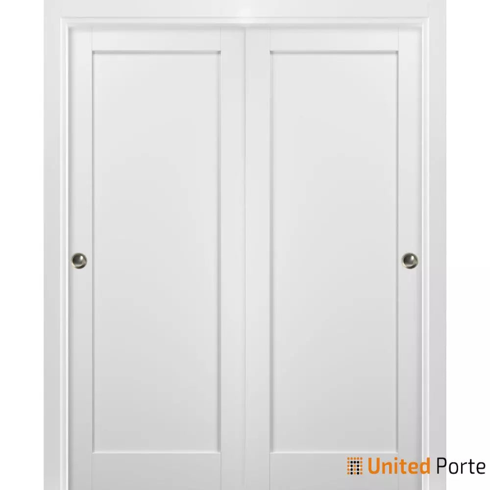 Sliding Closet Bypass Doors with hardware | Kitchen Wooden Solid Bedroom Wardrobe Doors | Buy Doors Online